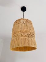 Handgeweven Marokkaanse Raffia Hanglamp – Multi-Tier Plafondlamp - Afbeelding 3