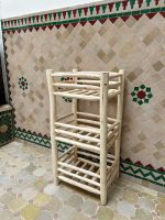 Handgemaakt Houten Schoenenrek – Rustieke 3-Laags Opberger - Afbeelding 3