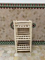 Handgemaakt Houten Schoenenrek – Rustieke 3-Laags Opberger - Afbeelding 6