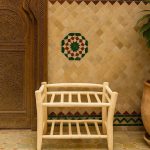 Handgemaakt Houten Schoenenrek – 2-Laags Natuurlijke Hout Organizer