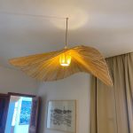 Handgemaakte Raffia Hanglamp – Marokkaanse Parasol Lampenkap