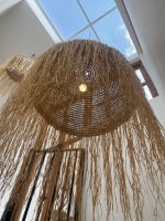 Marokkaanse Strobol Hanglamp met Raffia Franje - Afbeelding 3