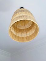 Handgeweven Marokkaanse Raffia Hanglamp – Multi-Tier Plafondlamp - Afbeelding 4