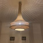 Handgeweven Koord Hanglamp – Sculpturale Hangverlichting