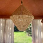 Handgemaakte Raffia Hanglamp – Marokkaanse Hanglamp