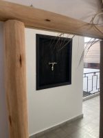 Handgemaakte Rechthoekige Houten Spiegel – Natuurlijke Houten Lijst - Afbeelding 5