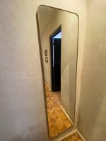 Marokkaanse Rechthoekige Handgemaakte Messing Wandspiegel - Afbeelding 4