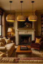 Handgemaakte Geoxideerde Koperen Koepel Hanglamp - Afbeelding 3