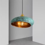 Handgemaakte Verouderde Koperen Koepel Hanglamp - Afbeelding 3