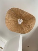 Handgemaakte Raffia Hanglamp – Marokkaanse Parasol Lampenkap - Afbeelding 4