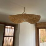 Handgemaakte Raffia Hanglamp – Marokkaanse Parasol Lampenkap