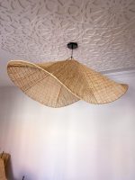 Handgemaakte Raffia Hanglamp – Marokkaanse Parasol Lampenkap - Afbeelding 8