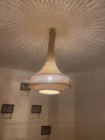Handgeweven Koord Hanglamp – Sculpturale Hangverlichting - Afbeelding 3
