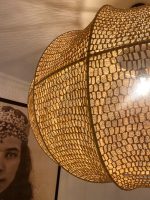Handgeweven Raffia Hanglamp – Ronde Natuurlijke Plafondlamp - Afbeelding 4