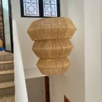 Extra Grote Zeshoekige Hanglamp – Handgeweven Marokkaans Design