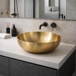 Handgemaakte Antieke Koperen Waskom – Geoxideerd Zwart & Gepatineerd Koper - Afbeelding 3