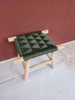 Kleine Handgemaakte Houten Bank – Marokkaanse Accentbank – Productfoto 9