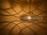 Solid brass living room pendant light handmade decorative ceiling lamp