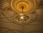 Solid brass living room pendant light handmade decorative ceiling lamp