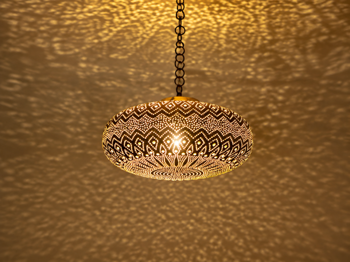 Brass chandelier handmade Moroccan pendant ceiling light