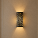 Ornament Messing Wandlamp – Handgemaakte Marokkaanse Geperforeerde Wandlamp